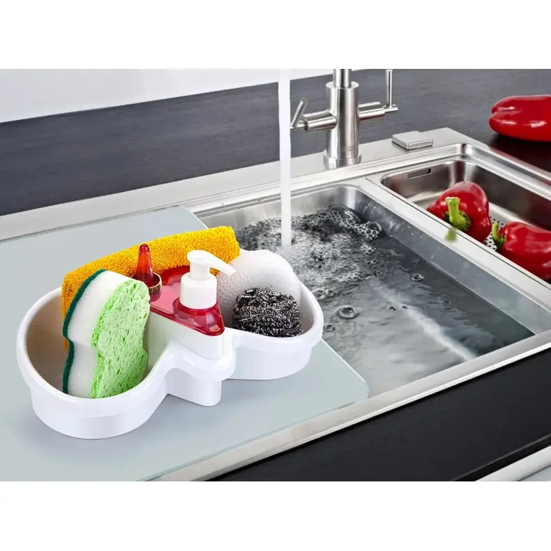 Practical Liquid Soap Pump and Sponge Holder