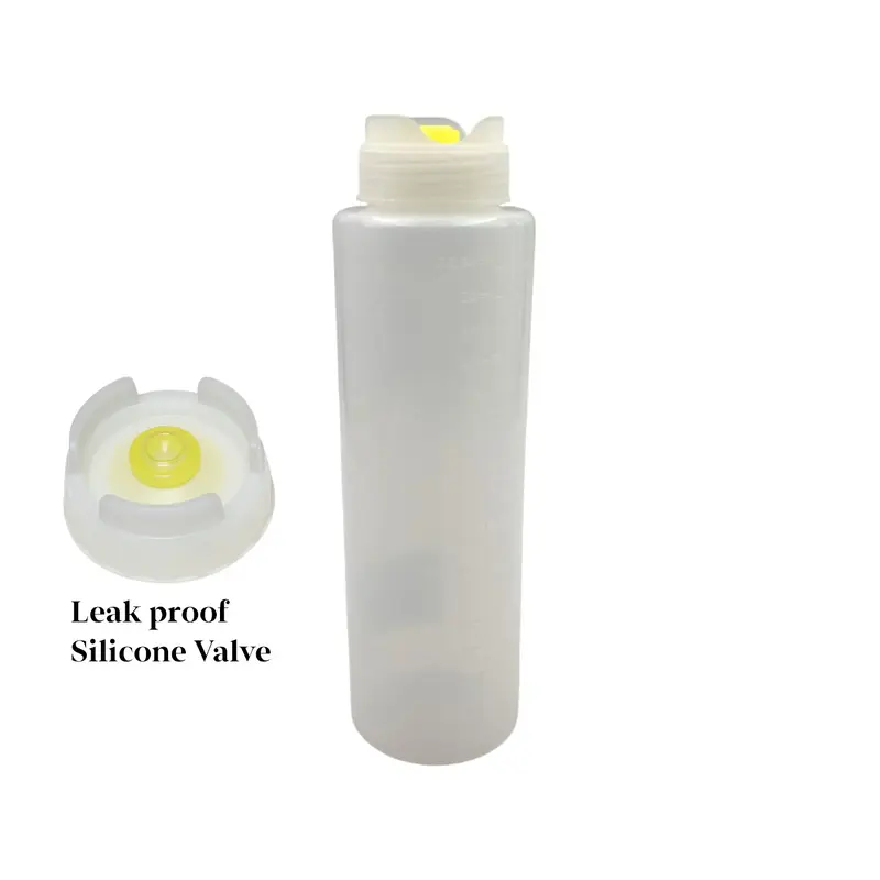 Precision Leak Proof Squeeze Sauce Bottle 1L