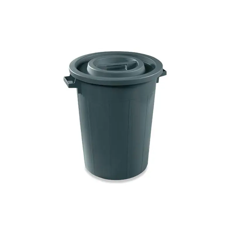 Plastic waste Barrel Black 120 L
