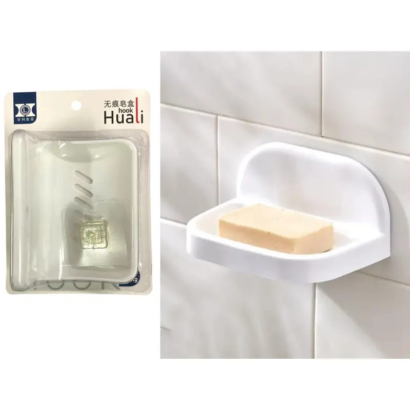Plastic Soap Holder - Self Adhesive