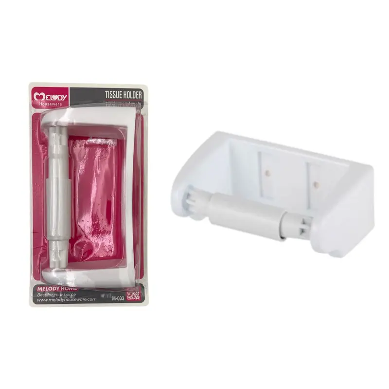 Plastic Toilet Paper Roll Holder M-003