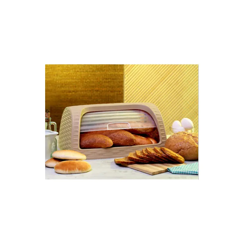 Plastic Rattan Bread Box