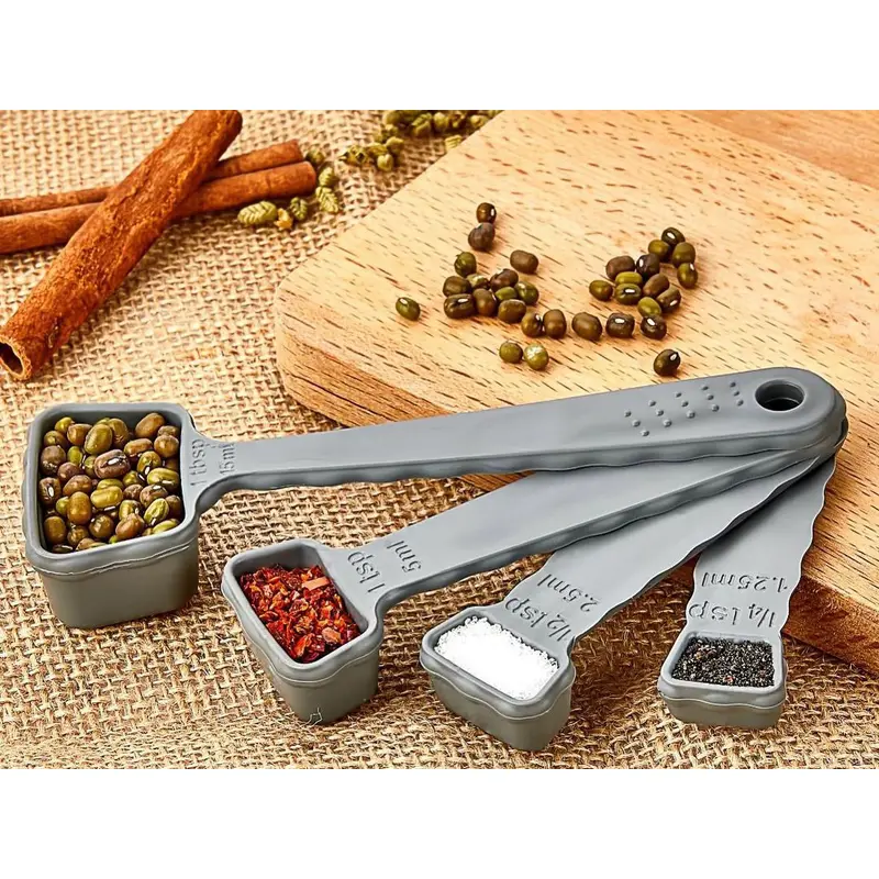 Plastic Measuring Spoon Set of 4