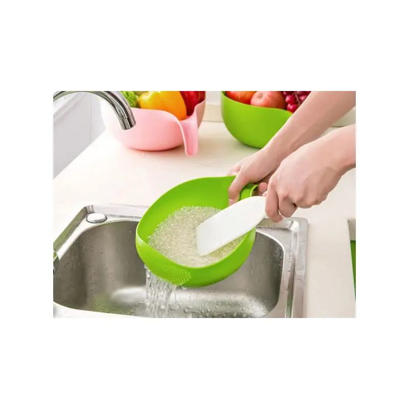 Plastic Fruit Bowl and Strainer Small Size