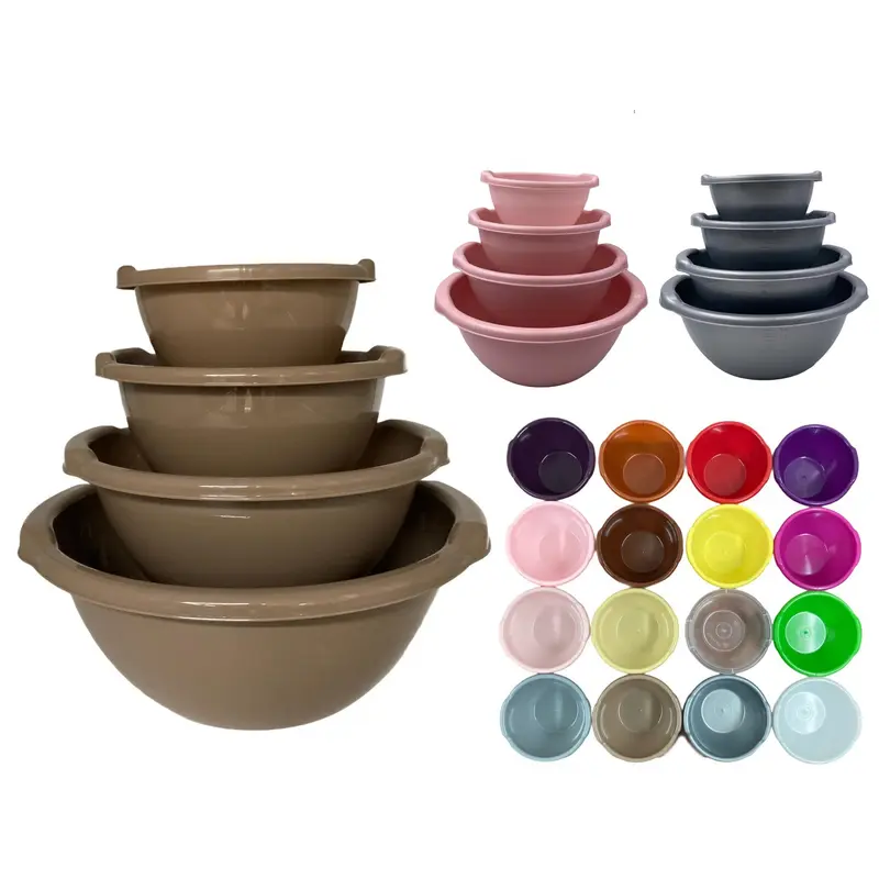 Plastic Bowls Set of 4