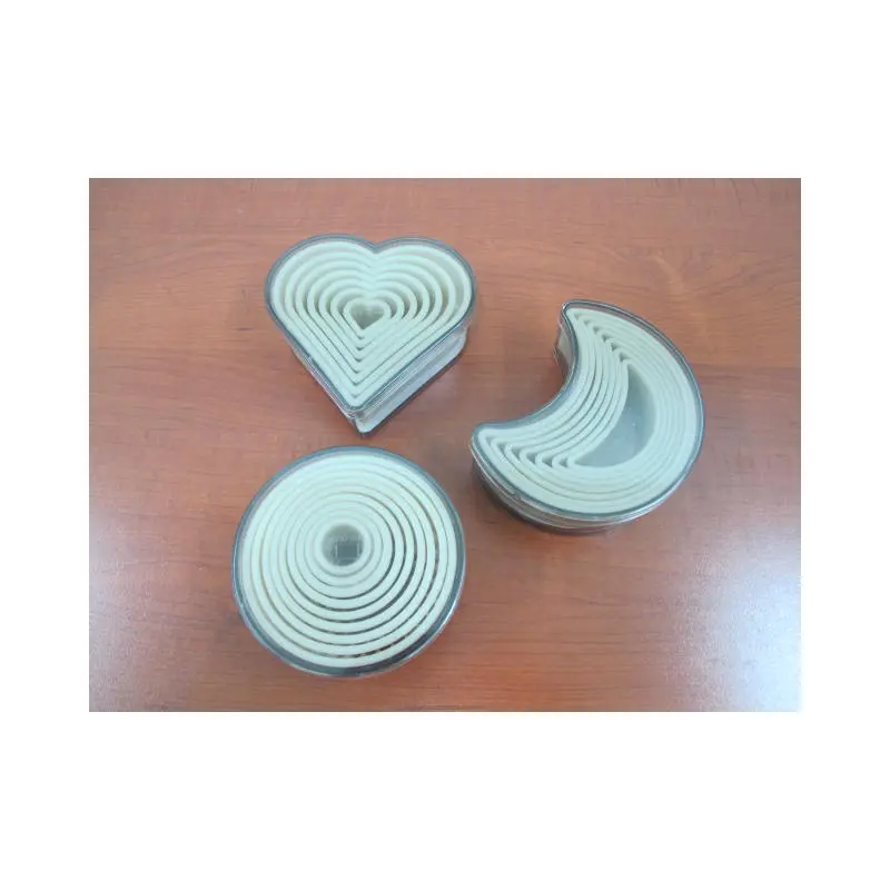 Plastic Cookie Cutters Biscuit Fluted Edge