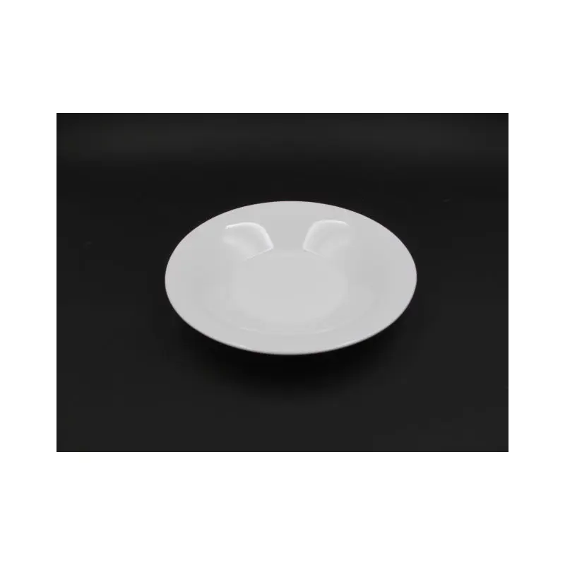 Opal Plain White Deep Plate