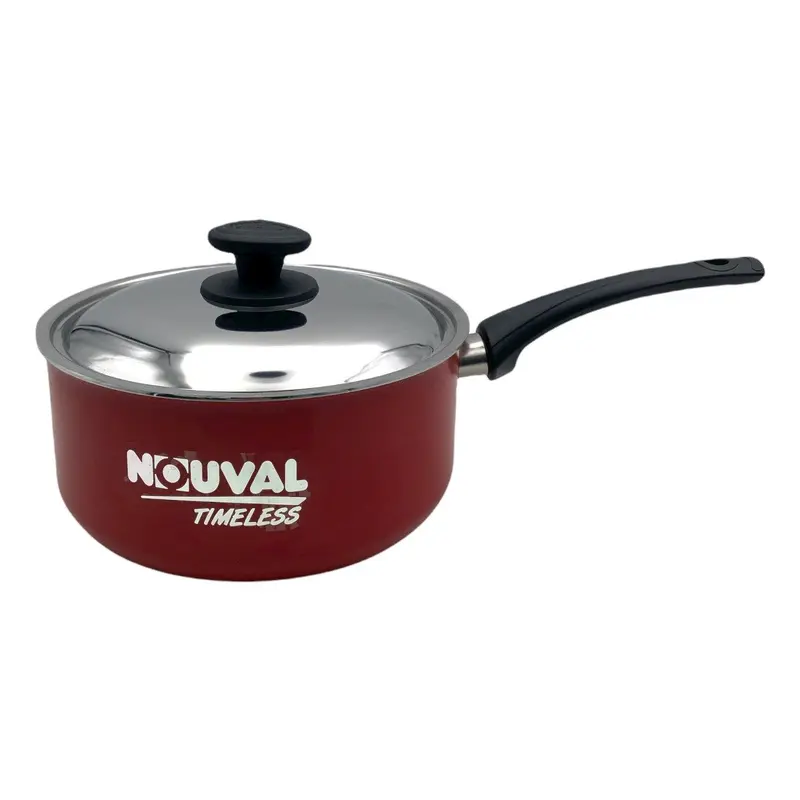 Nouval Sauce pan Red 22 cm