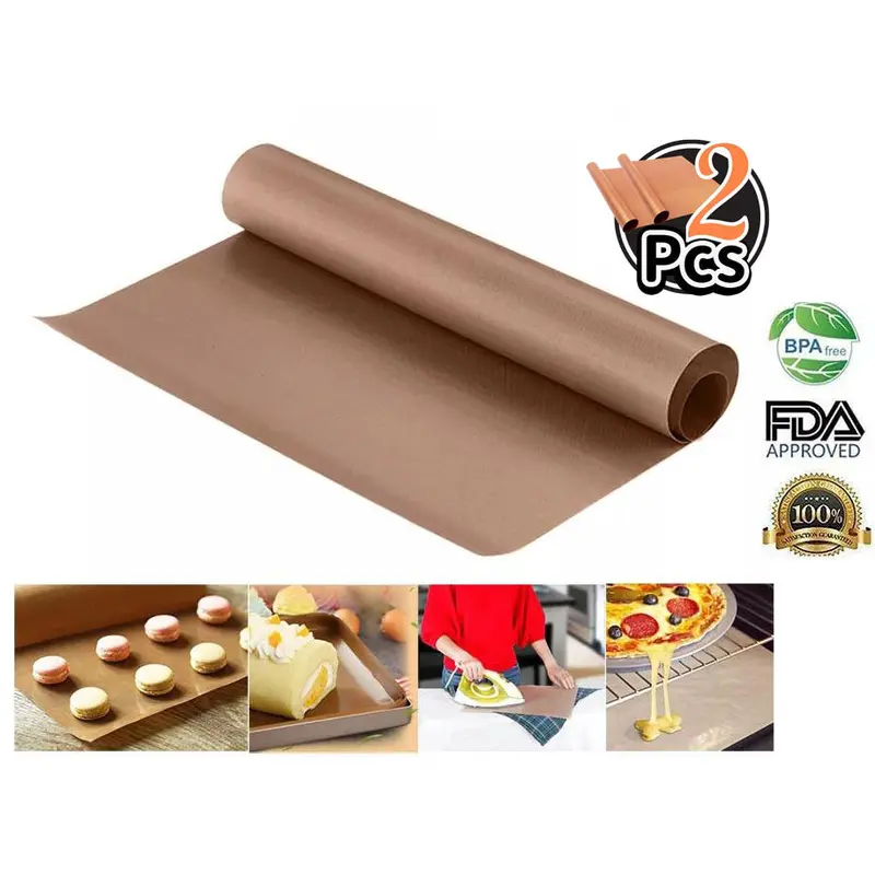 Non-Stick 60x40 cm Baking Mats  x2