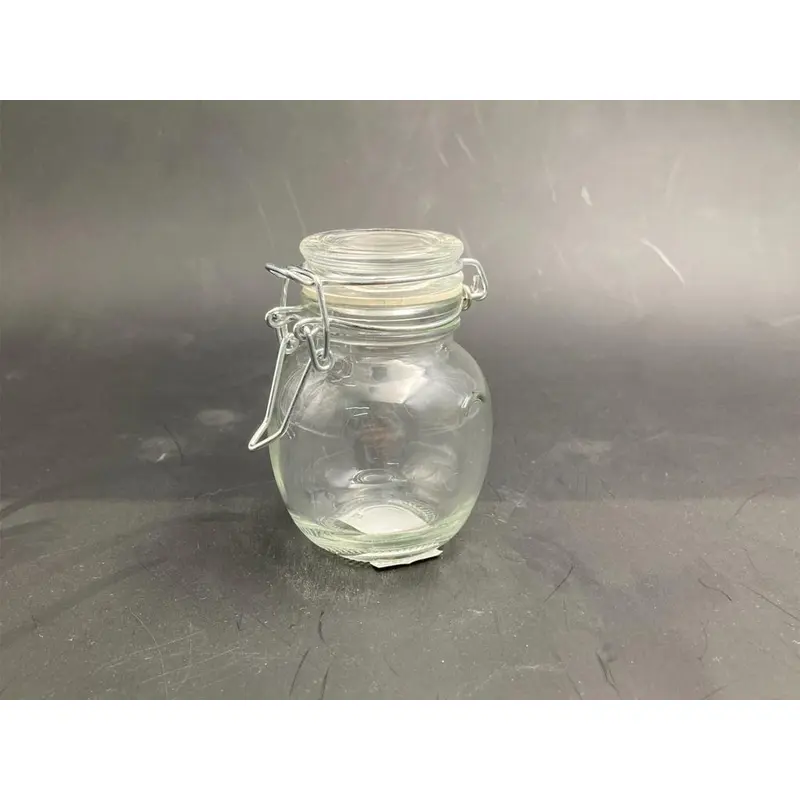 Mini Glass Jar with Hermetic Wire Lock