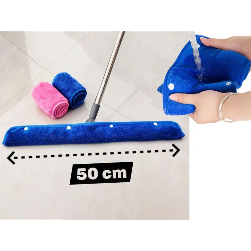 Microfiber Cloth for Floor Squeegee 50 cm