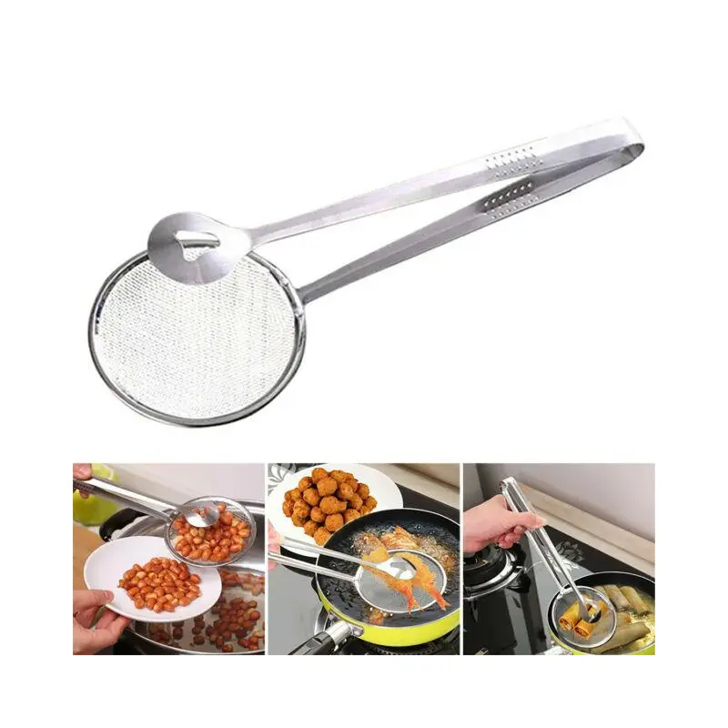 Mesh Frying Tong Clip