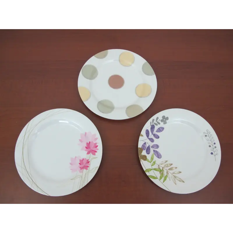 Melamine Dessert Plate X6
