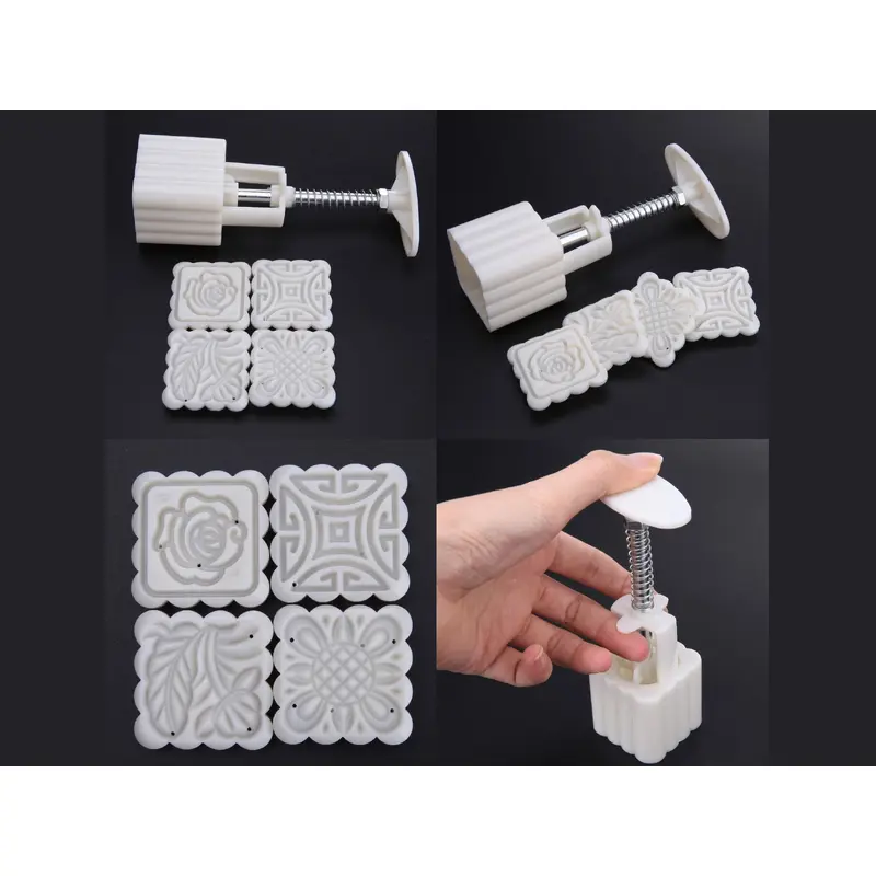 Maamoul  Square Press with Spring 4 designs