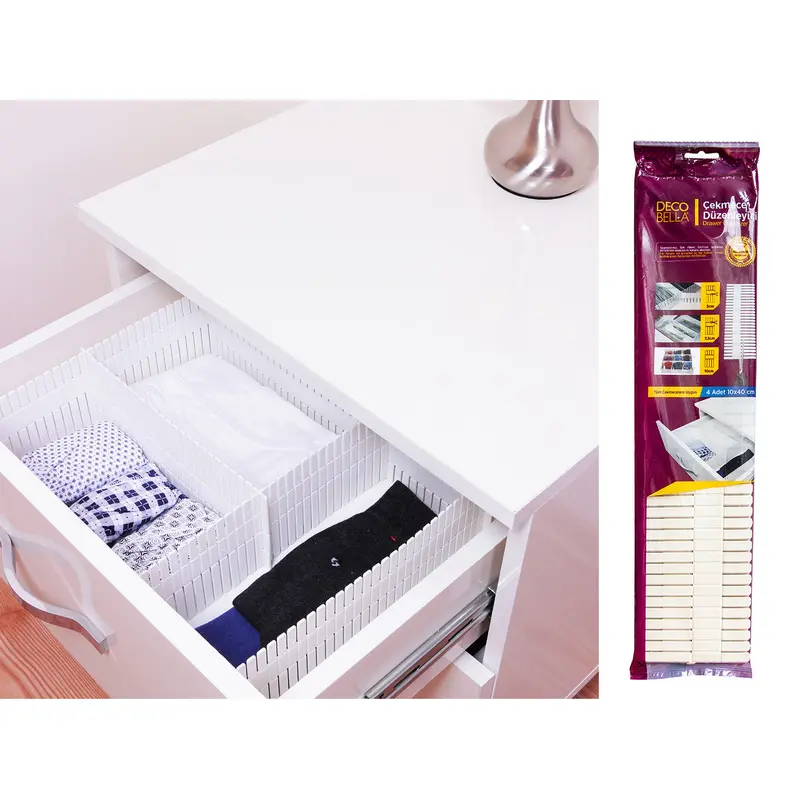 Magic Drawer Organizer 40 x 10 cm  X4 pieces