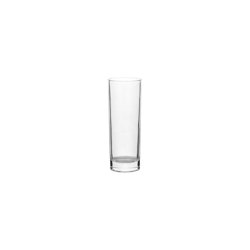 Long highball glass cup x6 275 ml