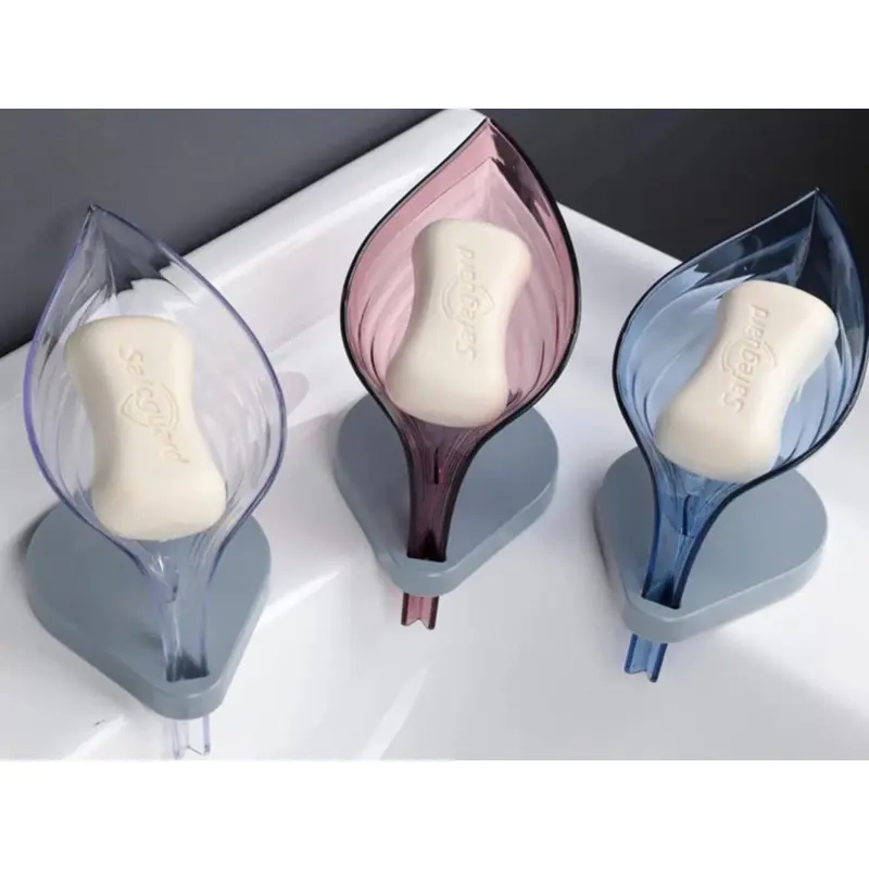 Leaf Shape Soap Holder with Drainer