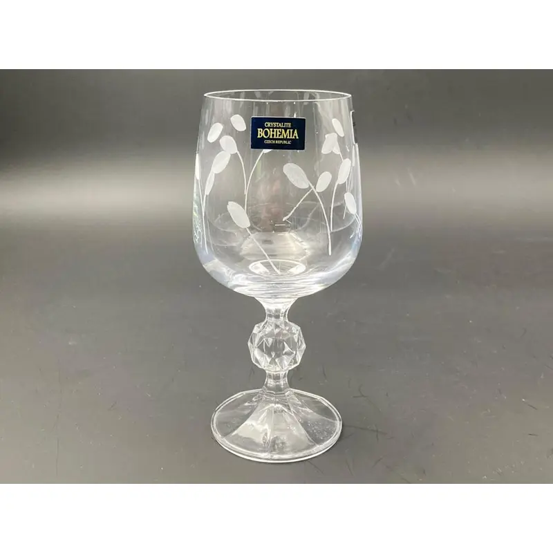 KLAUDIE STERNA ENGRAVED STEMWARE 230 ML X6