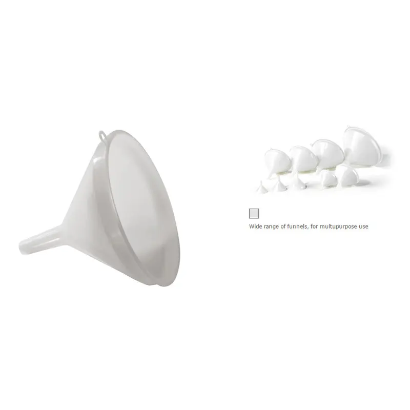 Italian Plastic White Funnel 18 cm