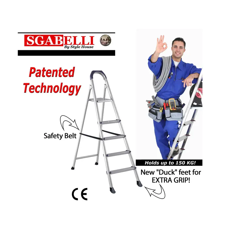 Iron Step Ladder 5 steps