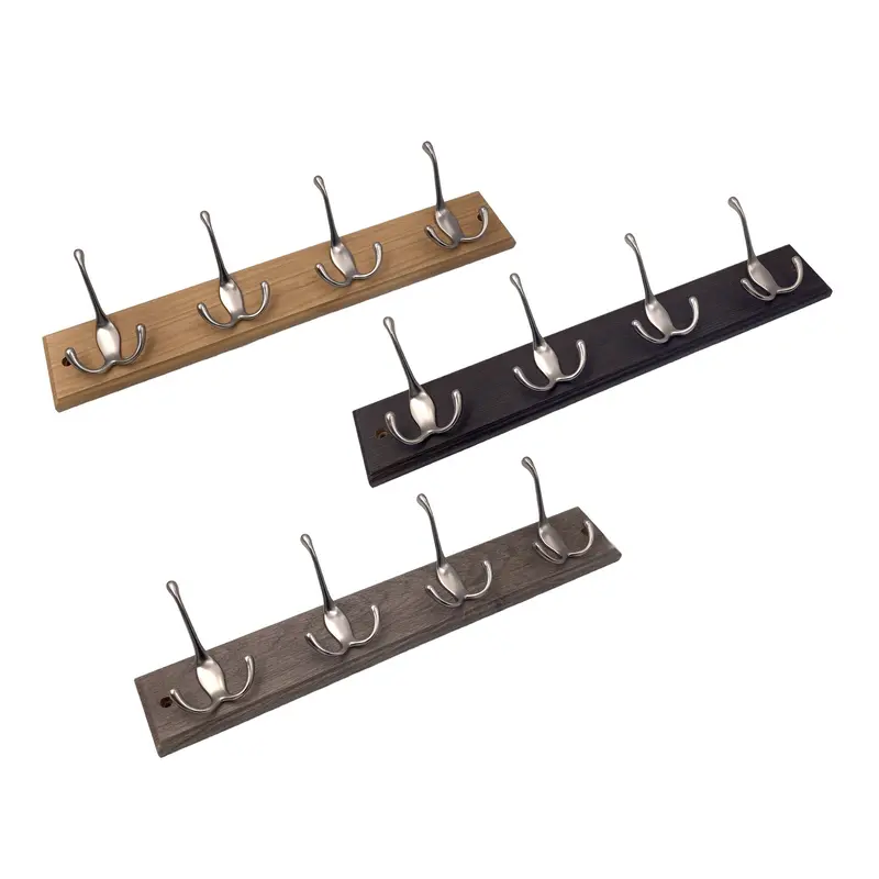 High Quality Wooden Hanger 12 Hooks