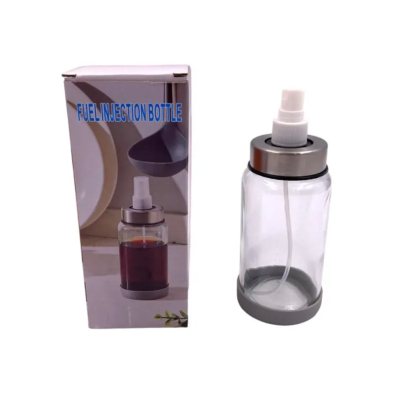 Glass Oil Sprayer with Silicon Base