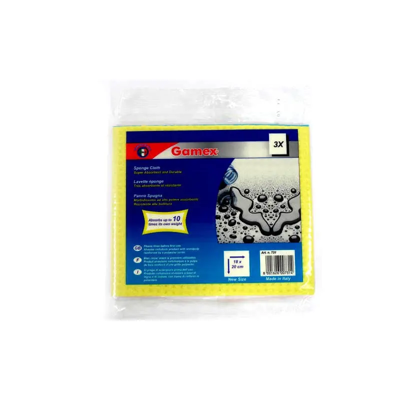 Gamex Sponge Clothes pack of 3