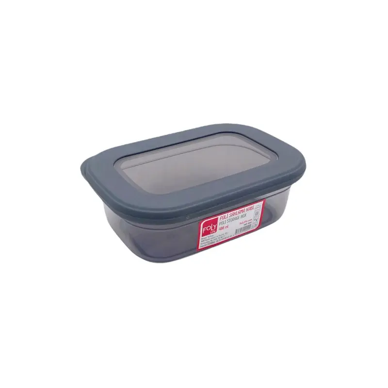 400 ml Poli Food Storage Box with Silicon Rim Cover