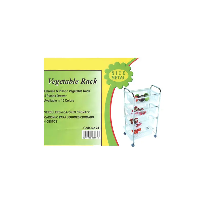 4 Tiers. Vegetables Organizer