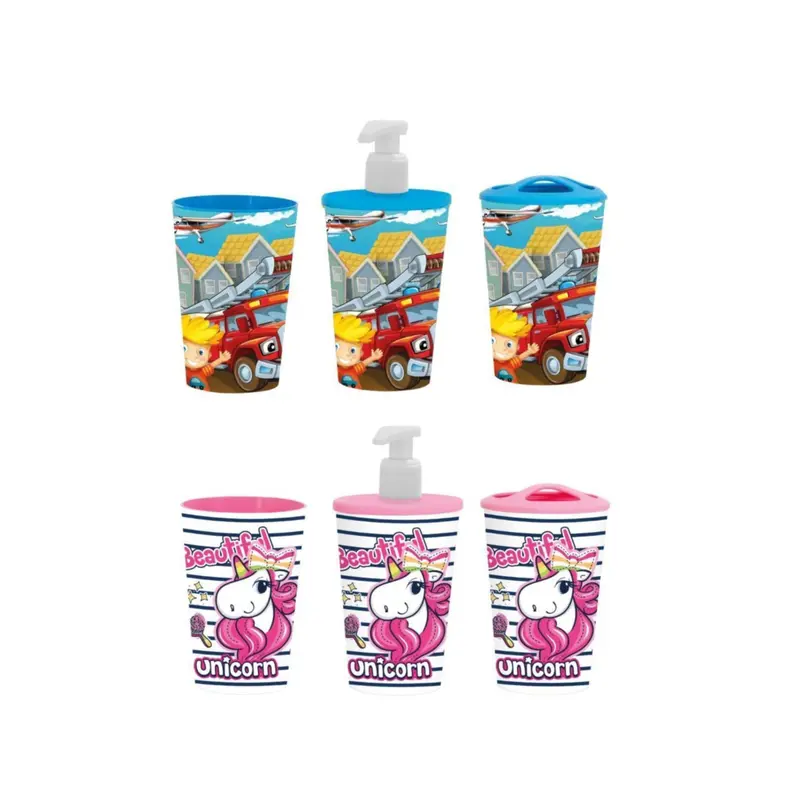 3 Pieces Kids Bathroom Set