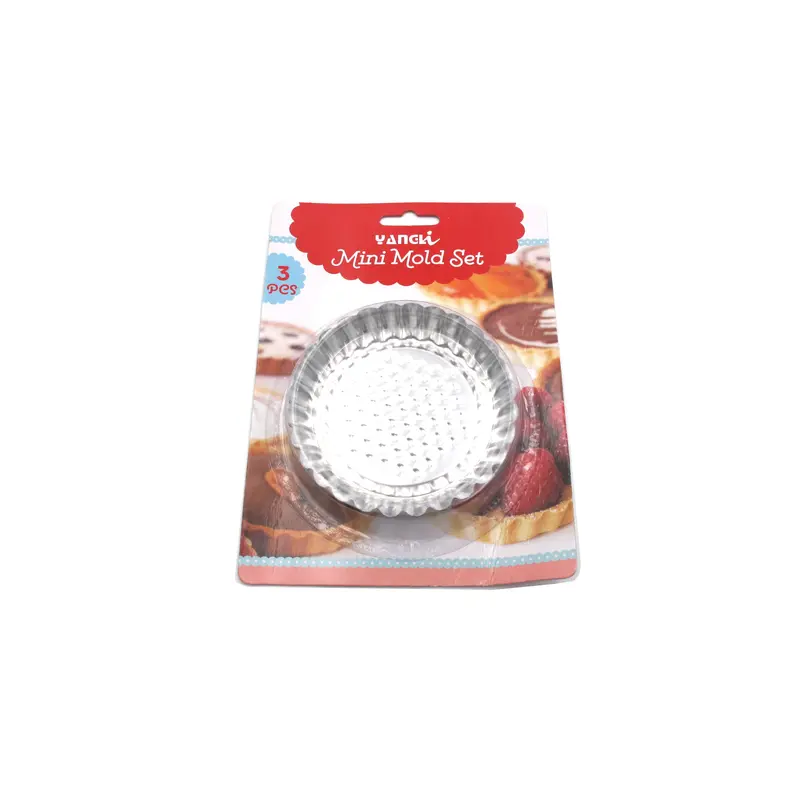 3 Pieces Tart Molds