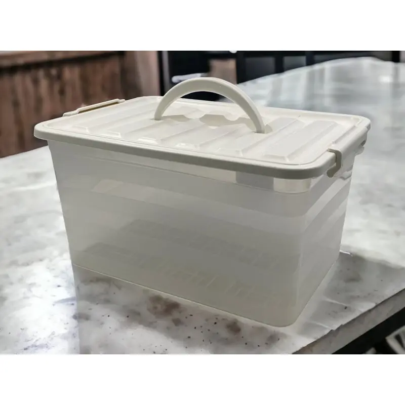 16 Lt Goldbox Multipurpose Locked Storage Box w Handle