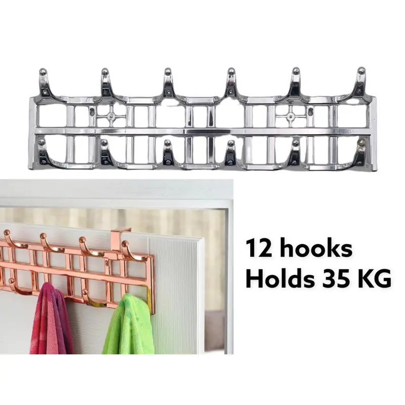 12 Hooks Over Door Hanger