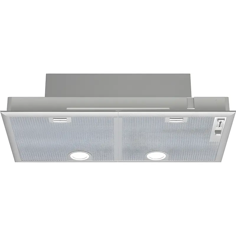 Neff D5855X1GB - Silver Canopy Extractor Hood - C energy