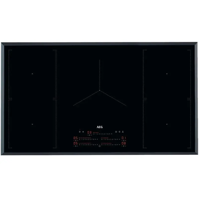 AEG IKE95751FB - 5 Zone Induction Hob - Black