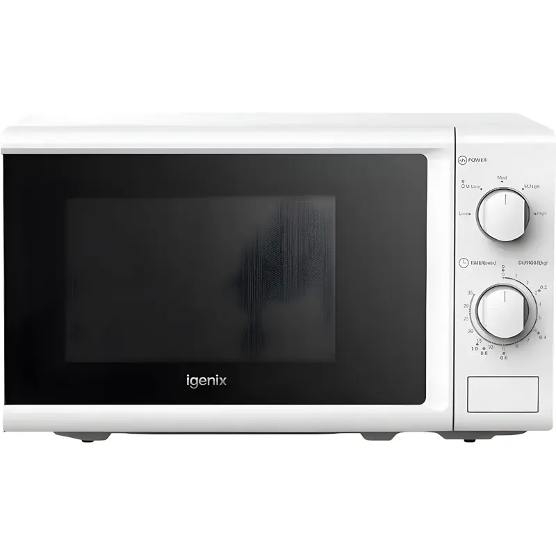 Igenix IGM0820W - White Freestanding Electric Microwave