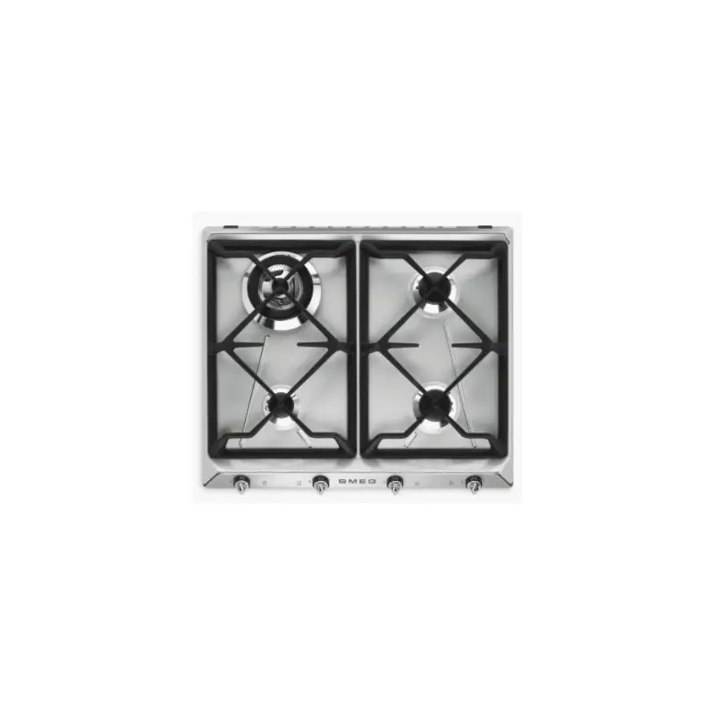 Smeg SR964XGH - Stainless steel 4 Zone Gas Hob