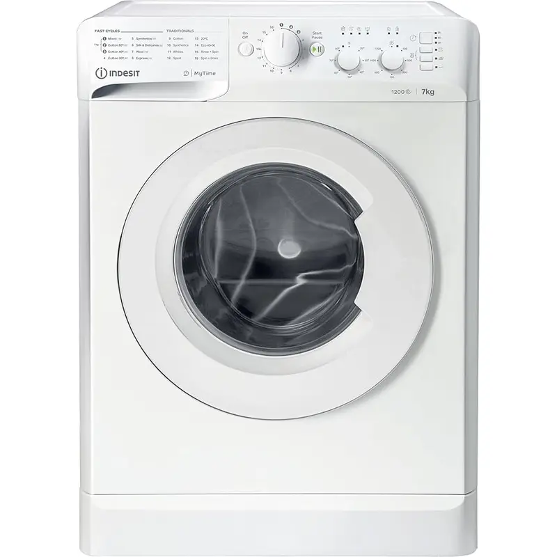 Indesit MTWC 71252 W UK - White Freestanding 7KG Washing Machine - 1200 RPM - E energy