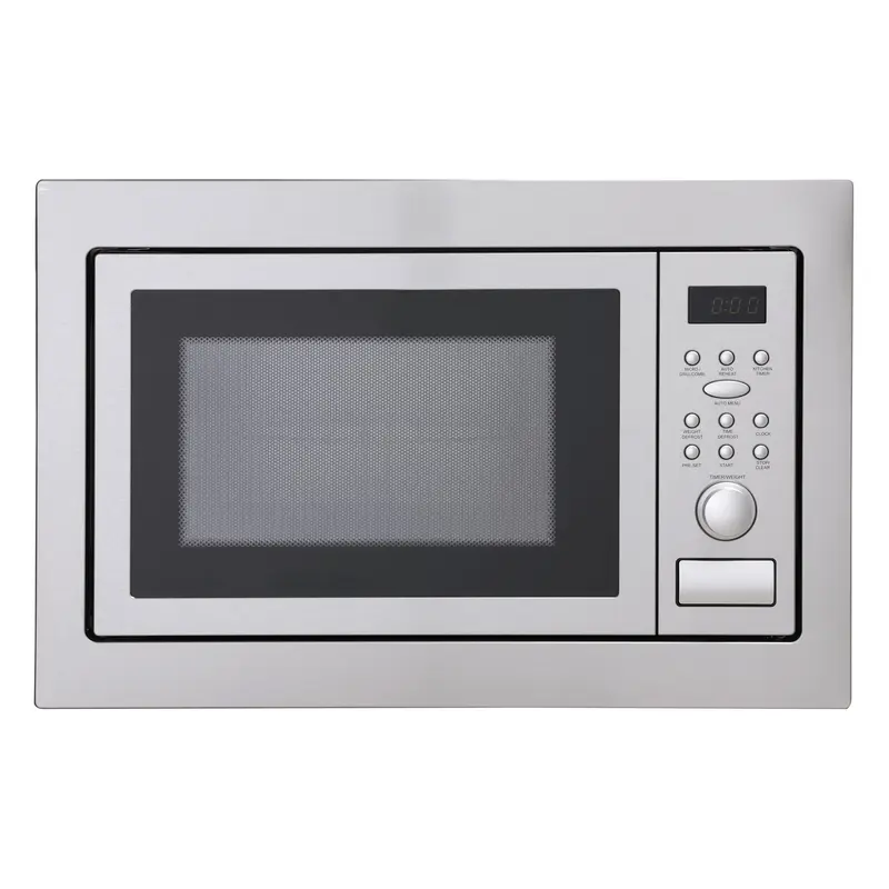 Montpellier MWBI90025 - Stainless Steel Built-In Microwave & Grill - 25L Capacity - 900W/1000W