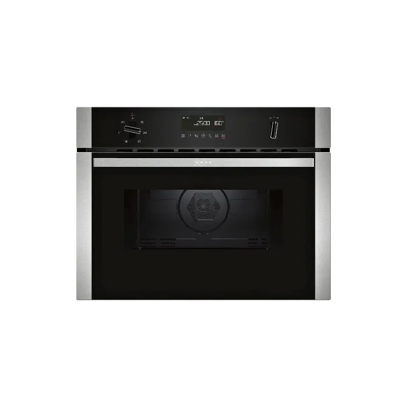 Neff C1AMG84N0B - N50 Series Stainless steel Built-in Combination Microwave - Stainless Steel - Hydrolytic cleaning