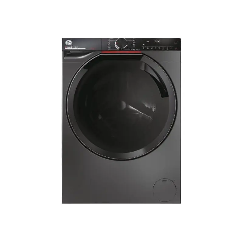 Hoover H7W412MBCR - Graphite Freestanding 12KG Washing Machine - 1400 RPM - A energy