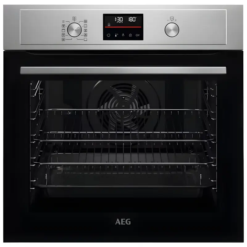 AEG BPX53506EM - Stainless steel Built in Electric Single Oven - Pyrolytic cleaning - A+ energy