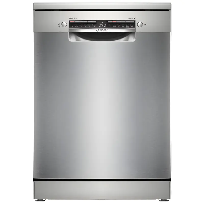 Bosch SMS4EKI06G - Silver Freestanding Dishwasher - B energy