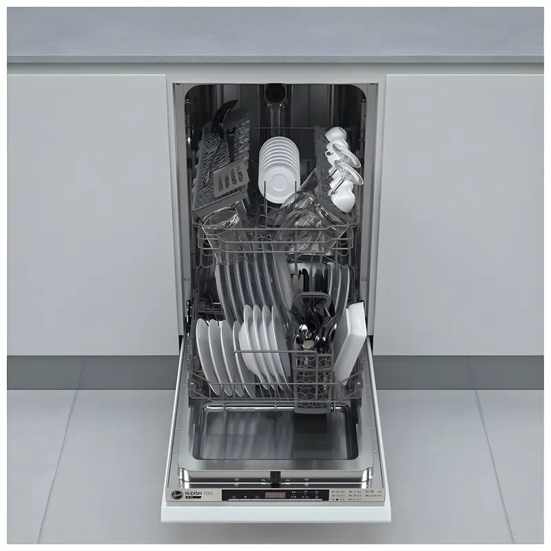 Hoover HDIH 2T1047-80 - Slimeline Integrated Dishwasher - E energy