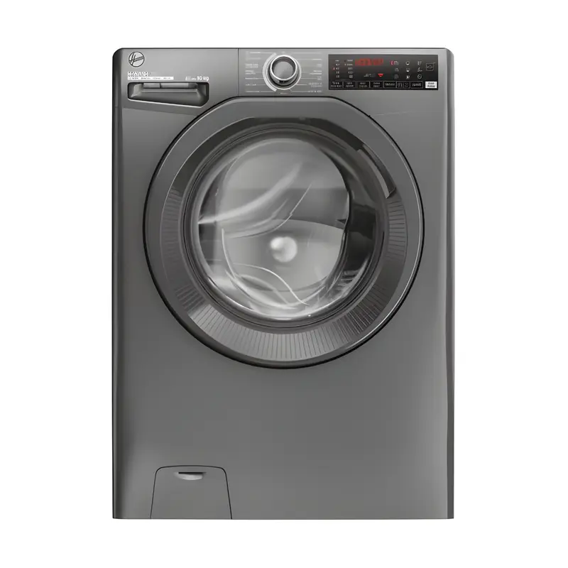 Hoover H3WPS4106TRR6-80 - Grey Freestanding 10KG Washing Machine - 1400 RPM - A energy