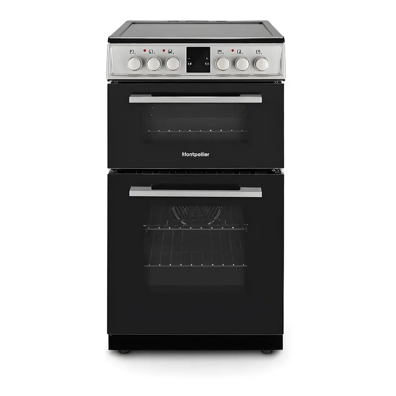 Montpellier MDOC50FS - Silver 4 Zone Electric Cooker - A Rated