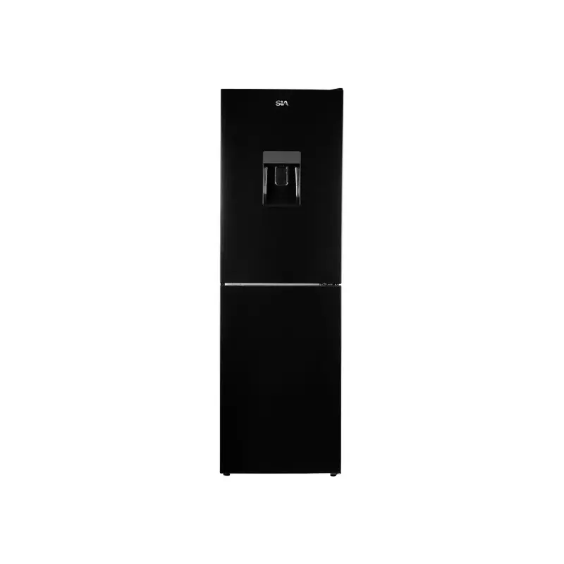 SIA SFF17650BLE - Black 50/50 Split Fridge Freezers - 252L - E Energy Rating