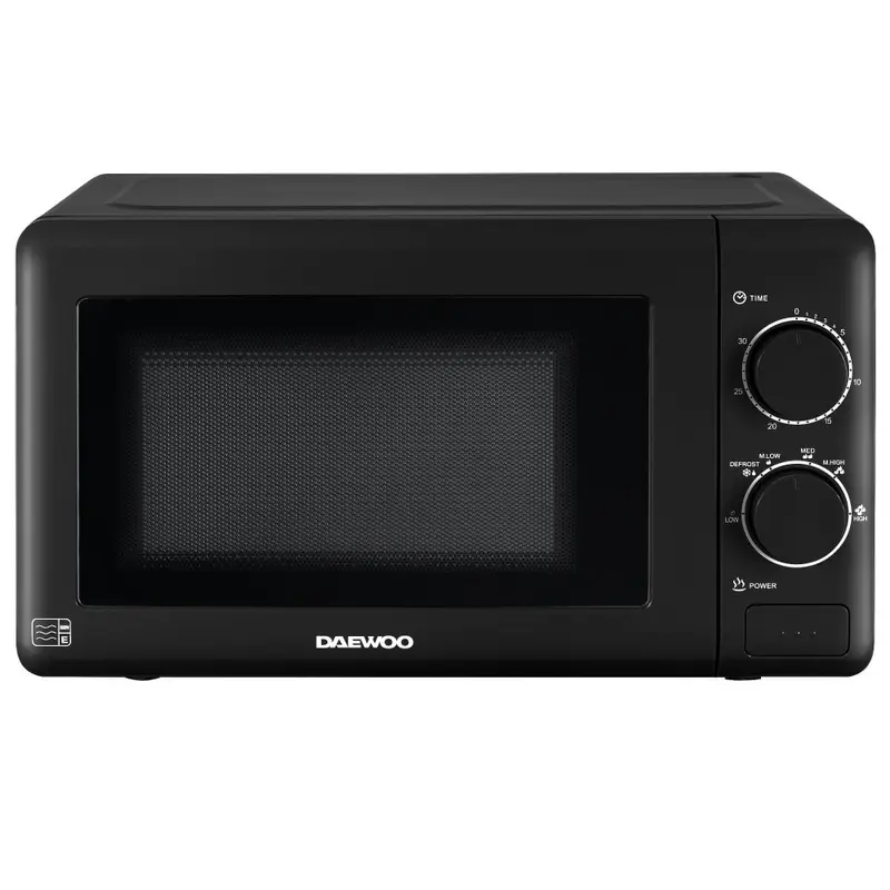 Daewoo SDA2812GE - Black Microwave - 20L 800W