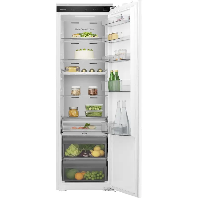Hisense RL3B303SAWE - White Built-In Larder Fridge - 300L - E Rated