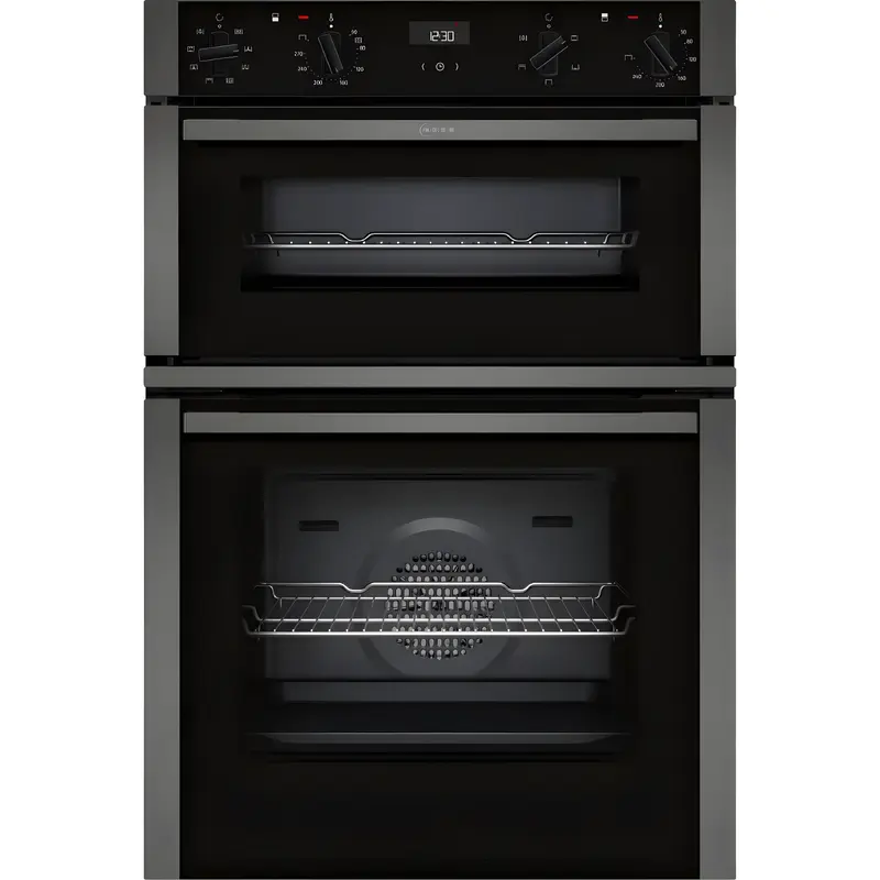 Neff U1ACE2AG3B - Graphite Double Oven - 105L Total Capacity - A Energy Rated